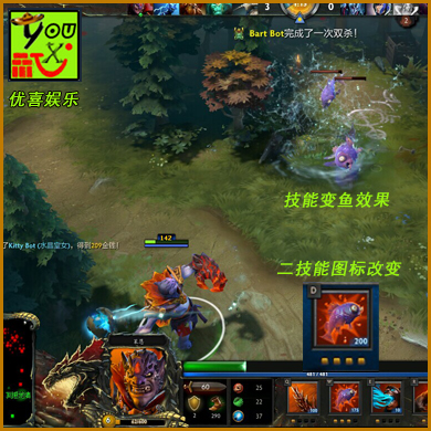 DOTA2, youxi dota2 莱恩lion 恶魔巫师 不朽饰品