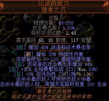 比诺的厨刀, 猎者之刃图片