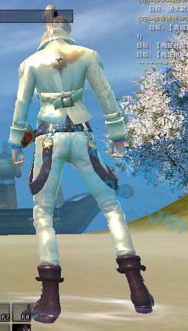 笑傲江湖OL 成品男时装 启示 乳白色 看图哦~精