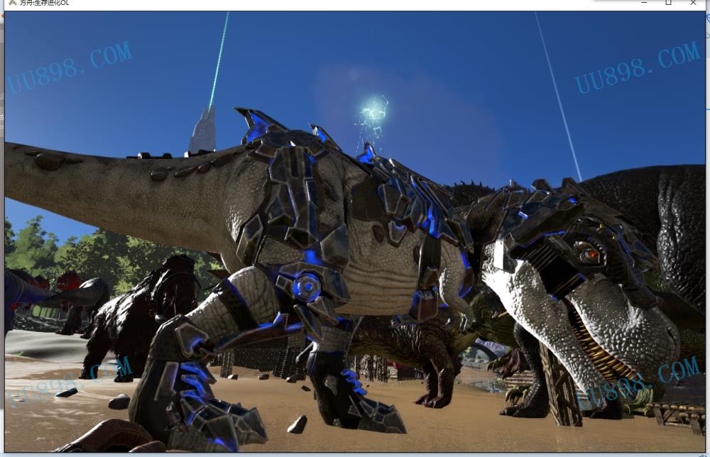 【龙屋特卖】绝版 三区可传送 泰克霸王龙鞍 装逼利器 可三区内全服传送,方舟:生存进化,和平服-3区,中心岛4服其他担保交易悠悠游戏服务网，uu898.com