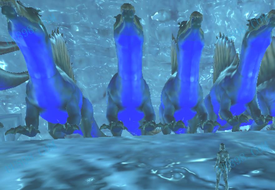 一区变异棘背龙一对(海陆共用),方舟:生存进化